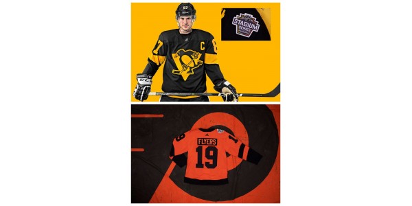 Flyers ja Penguins julkistivat 2019 Stadium Series pelipaidat